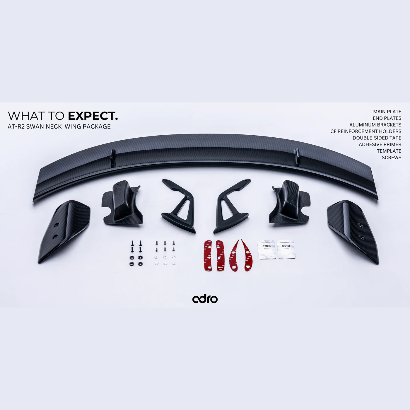 TOYOTA GR SUPRA AT-R2 スワンネックウイング