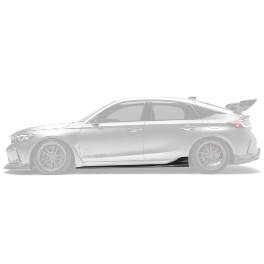 HONDA FL5 CIVIC TYPE R カーボンファイバー サイドスカート