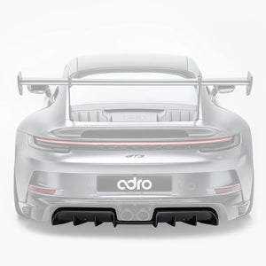 PORSCHE 992 GT3 Rear Diffuser