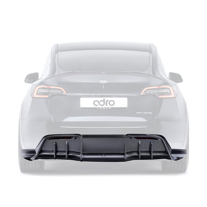 TESLA MODEL Y プリプレグ リアディフューザー V1