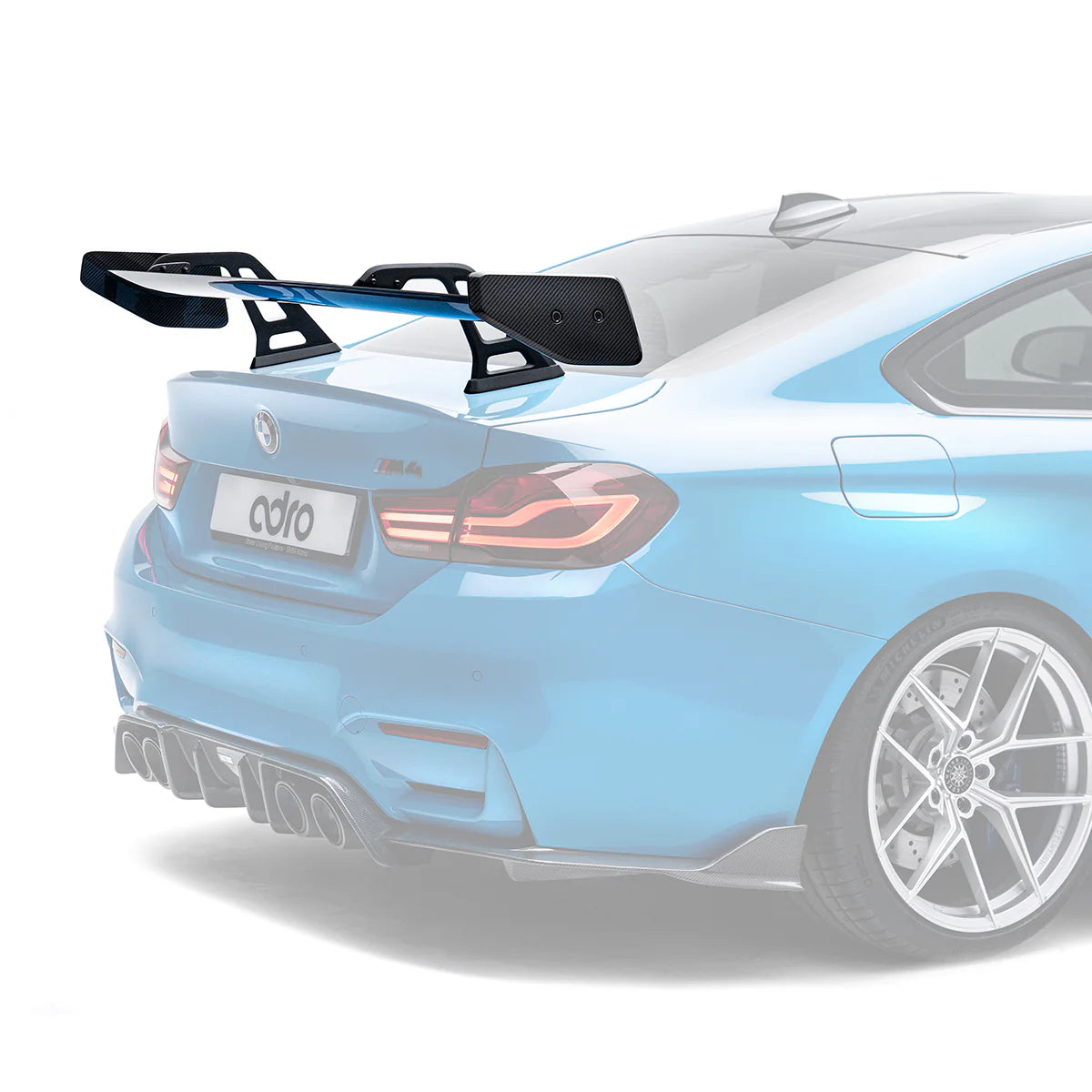 SUBARU BRZ  AT-R1 Wing Flat Endplates