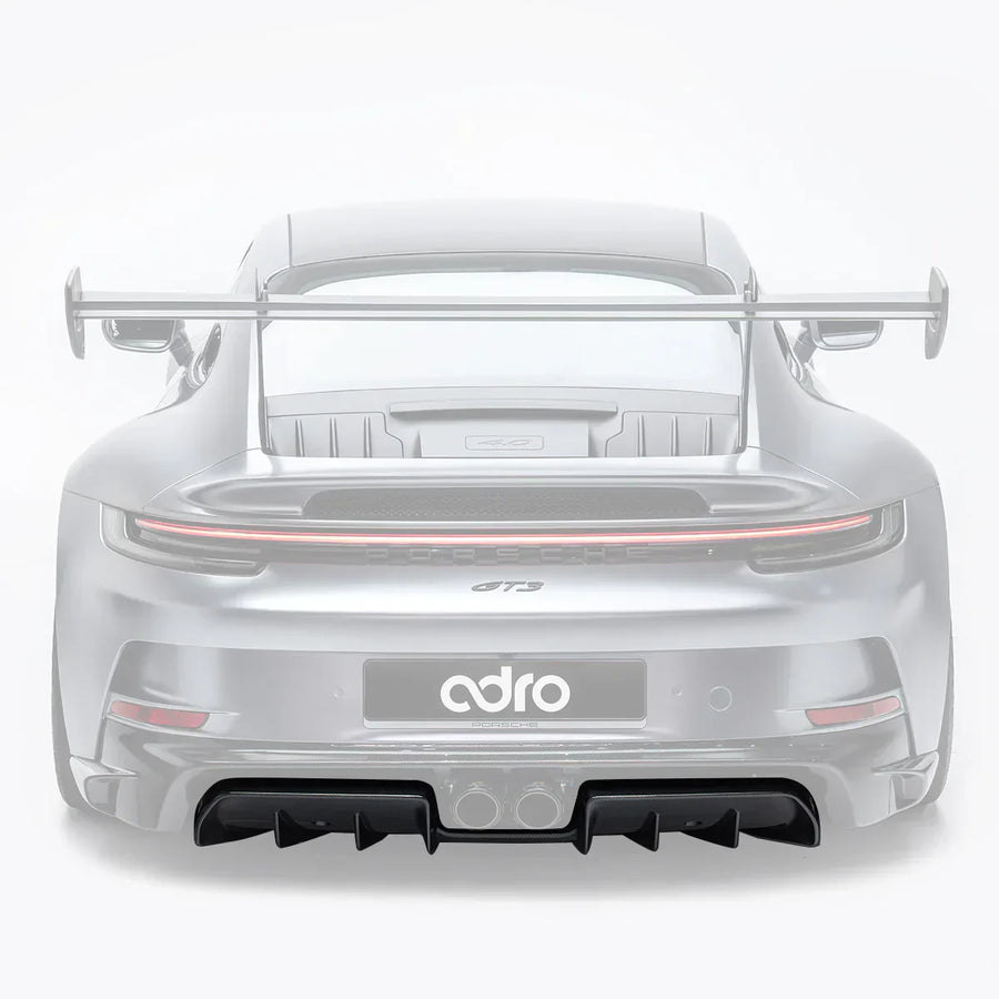 PORSCHE 992.1 GT3 プリプレグ リアディフューザー