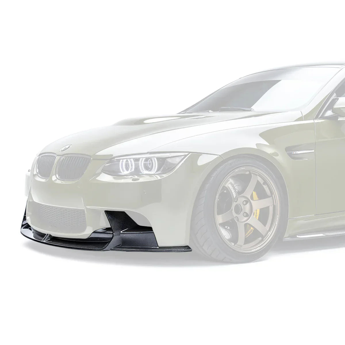 BMW E92 M3 カーボンファイバー フロントリップ