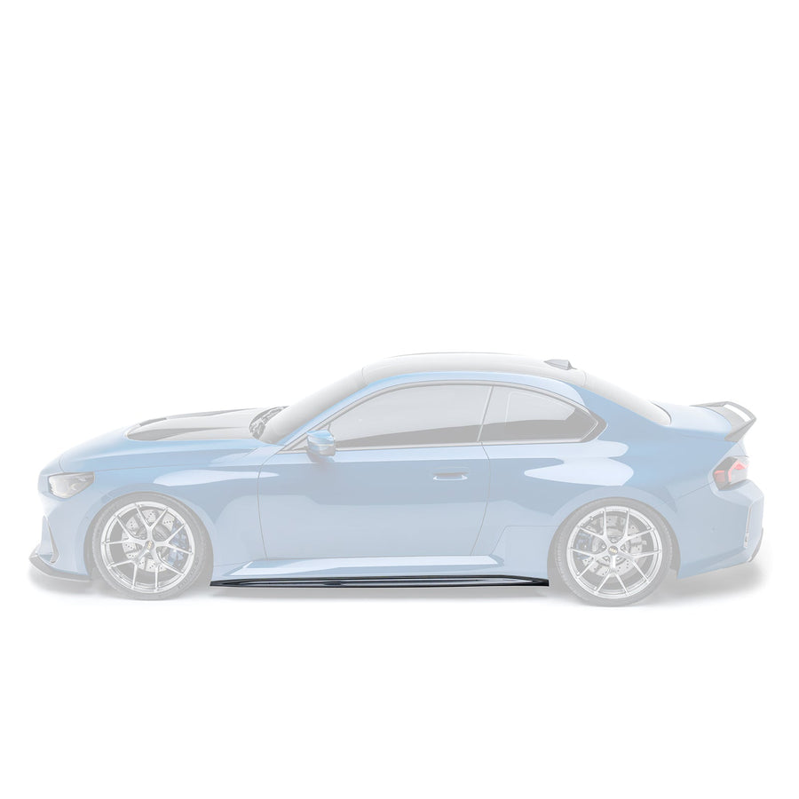 BMW G87 M2 プリプレグ サイドスカート V2