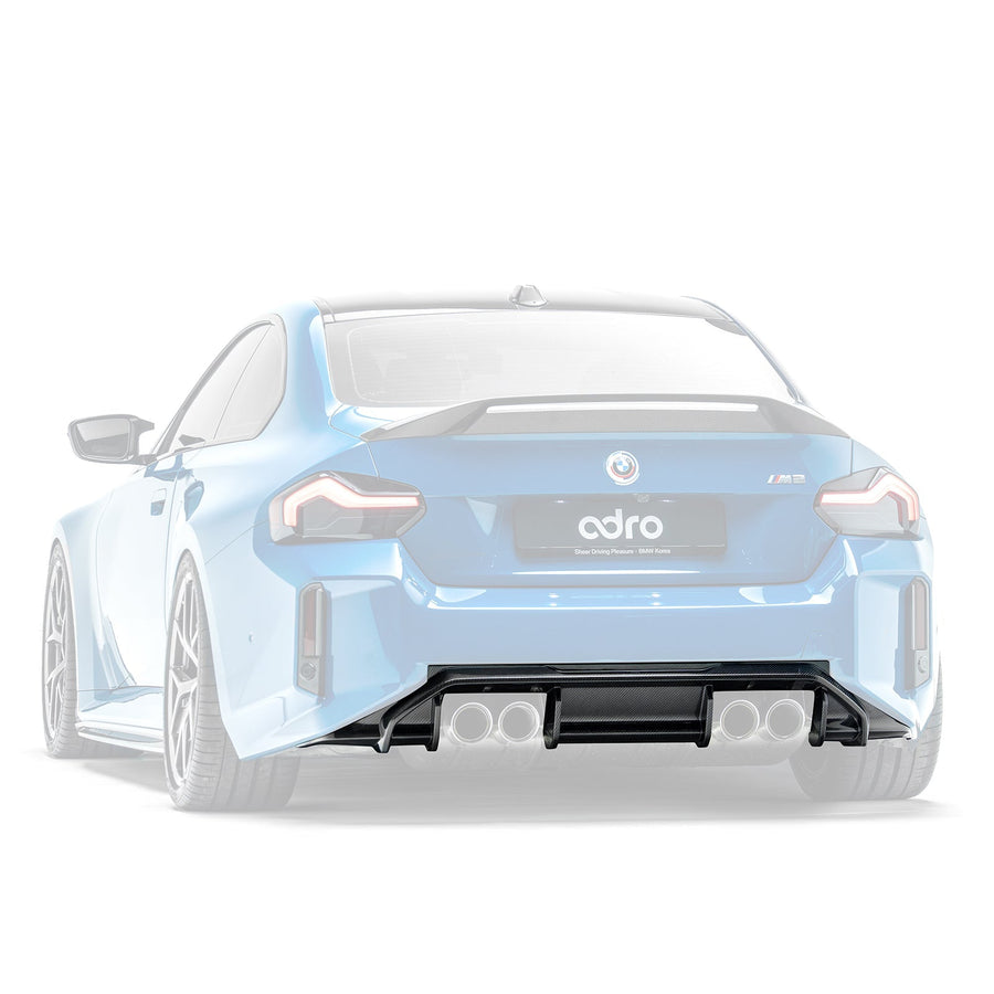 BMW G87 M2 プリプレグ リアディフューザー V2