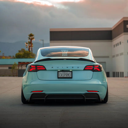 TESLA MODEL 3 カーボンファイバー スポイラー V2