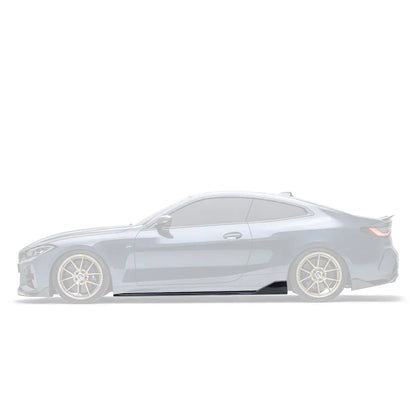 BMW G22 M440i カーボンファイバー サイドスカート