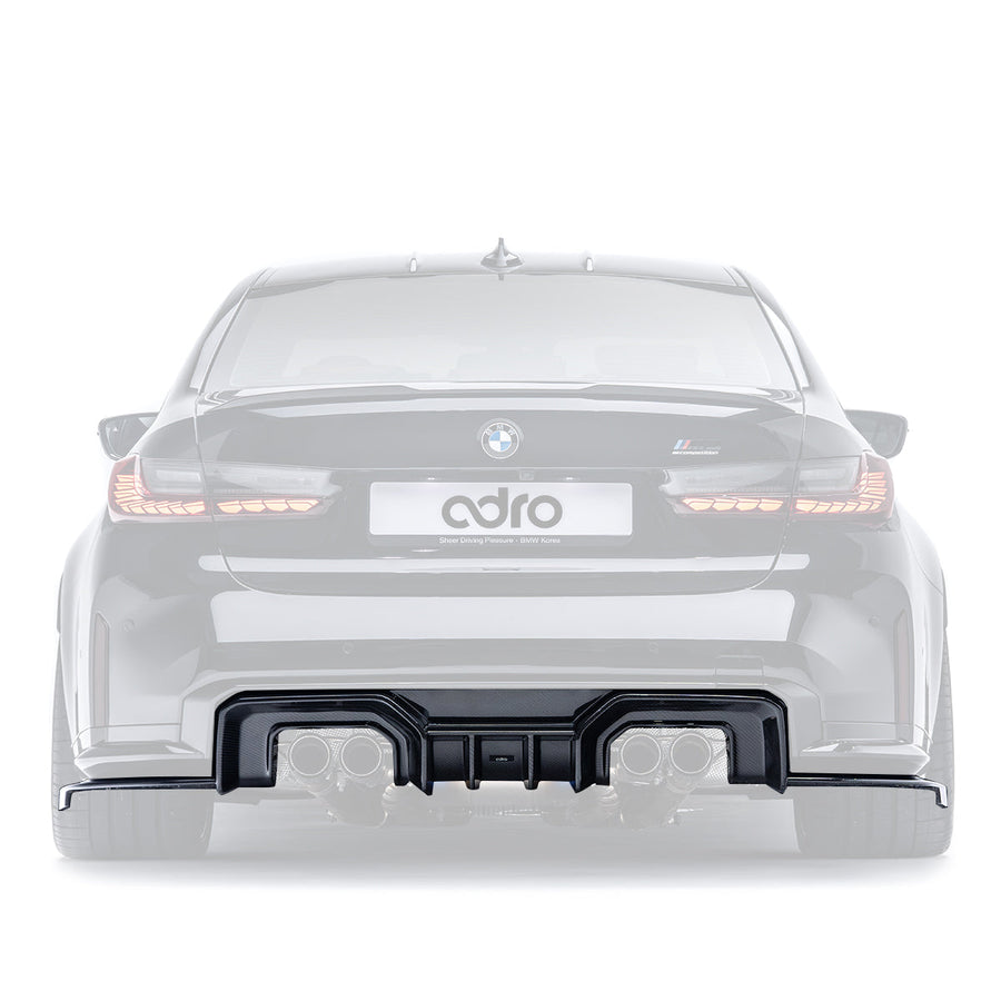 BMW G80 M3 プリプレグ リアディフューザー