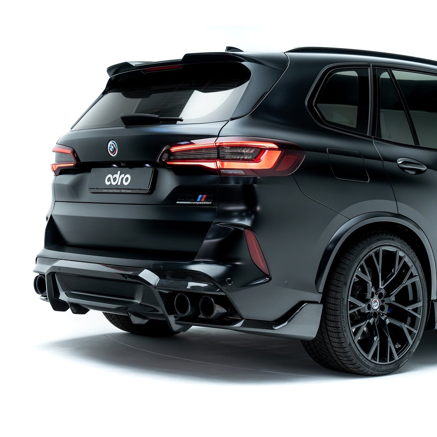 BMW F95 X5M プリプレグ リアディフューザー