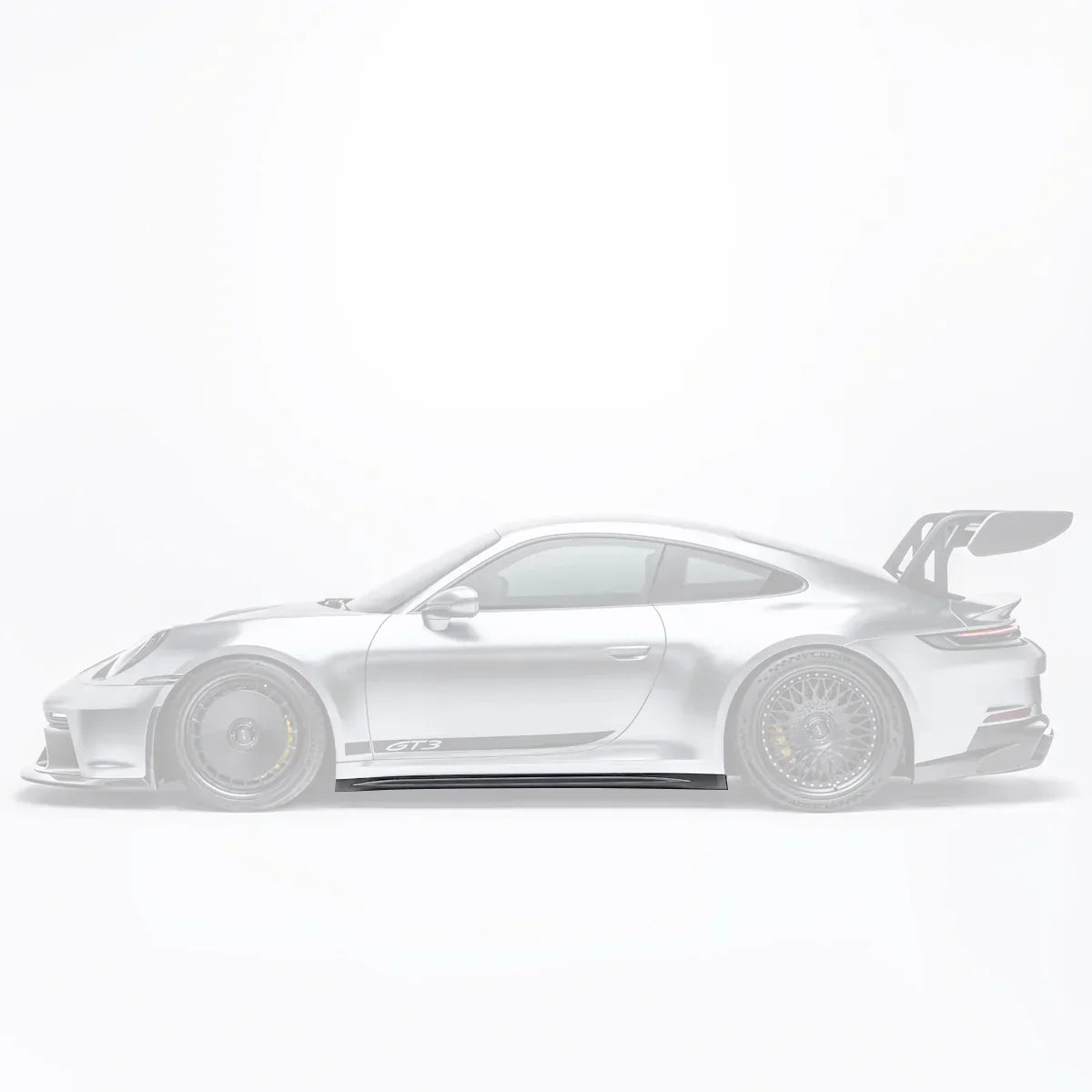 PORSCHE 992.1 GT3 プリプレグ サイドスカート