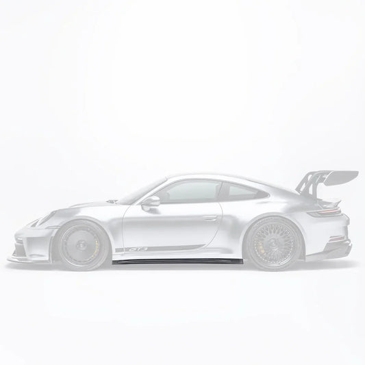 PORSCHE 992.1 GT3 プリプレグ サイドスカート