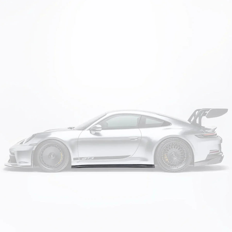 PORSCHE 992.1 GT3 プリプレグ サイドスカート