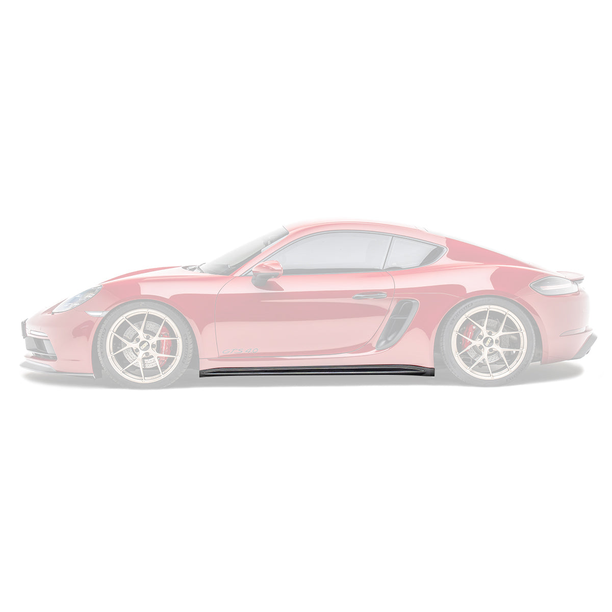 PORSCHE 718 プリプレグ サイドスカート