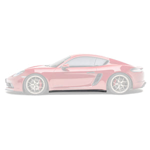 PORSCHE 718 プリプレグ サイドスカート