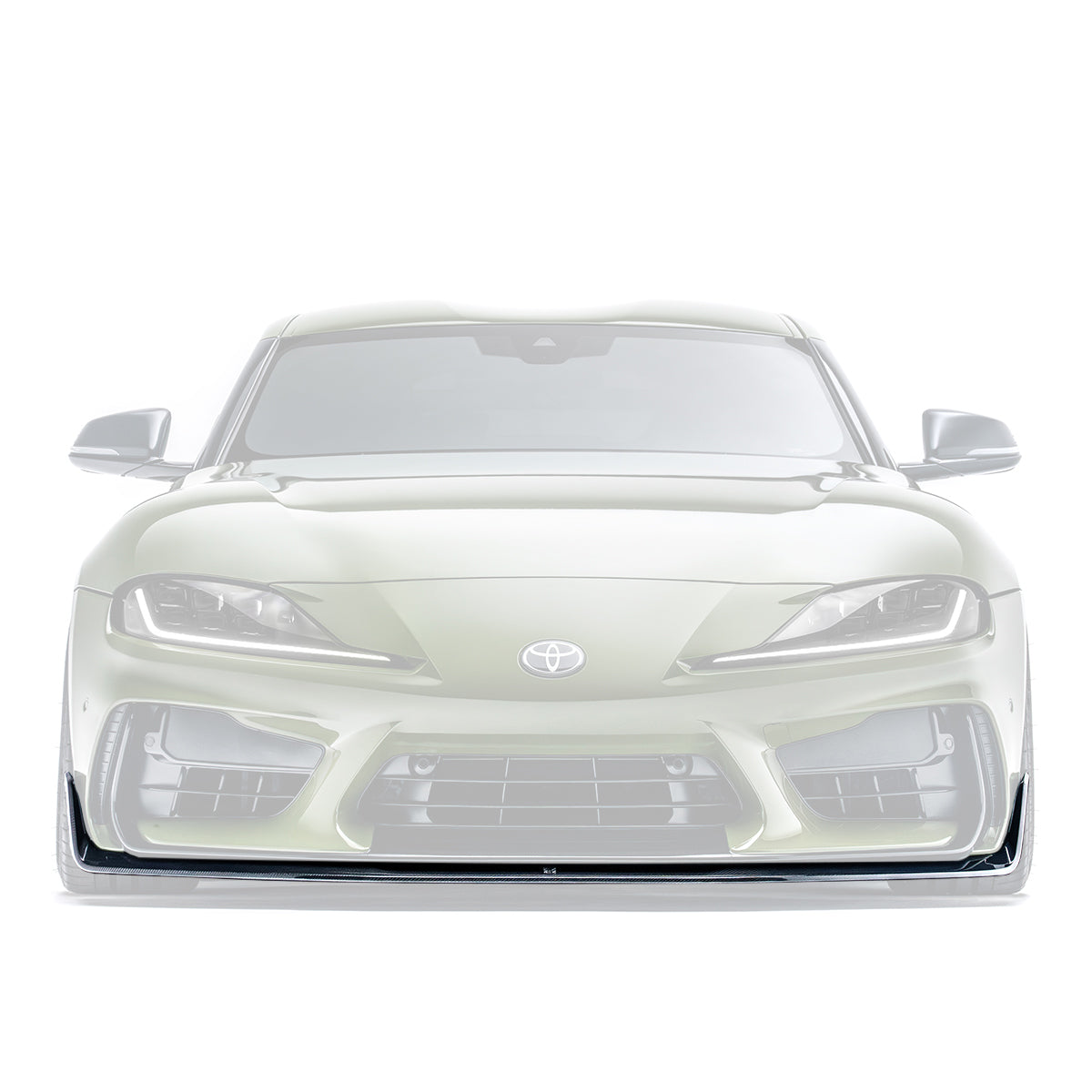 TOYOTA GR SUPRA カーボンファイバー フロントリップ V1（ADRO バンパー用）
