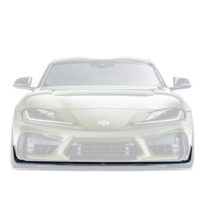 TOYOTA GR SUPRA カーボンファイバー フロントリップ V1（ADRO バンパー用）