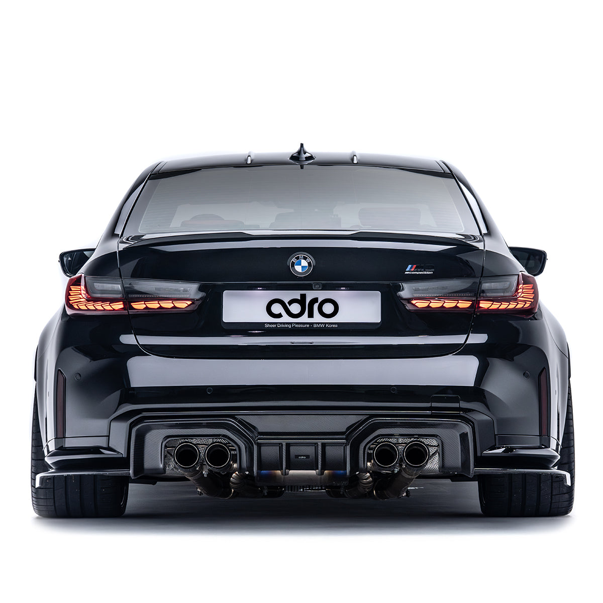 BMW G80 M3 プリプレグ リアディフューザー