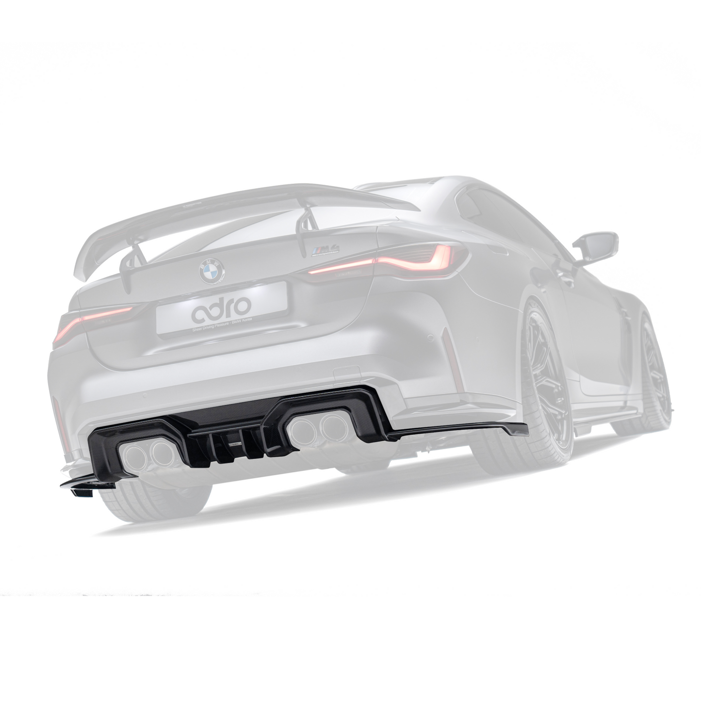 BMW G82 M4 プリプレグ リアディフューザー