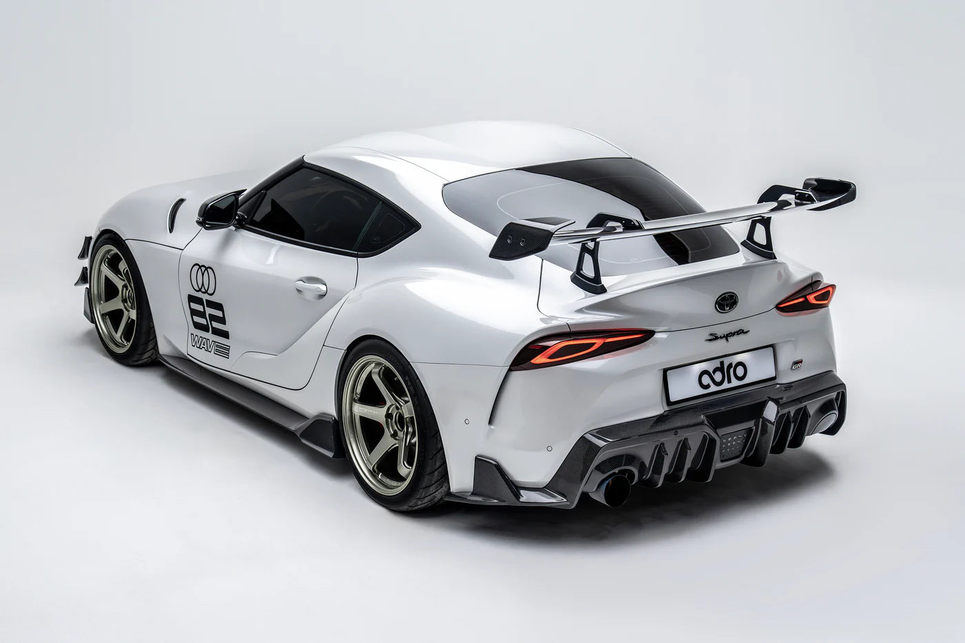 TOYOTA GR SUPRA AT-R2 Taller Swan Neck Wing