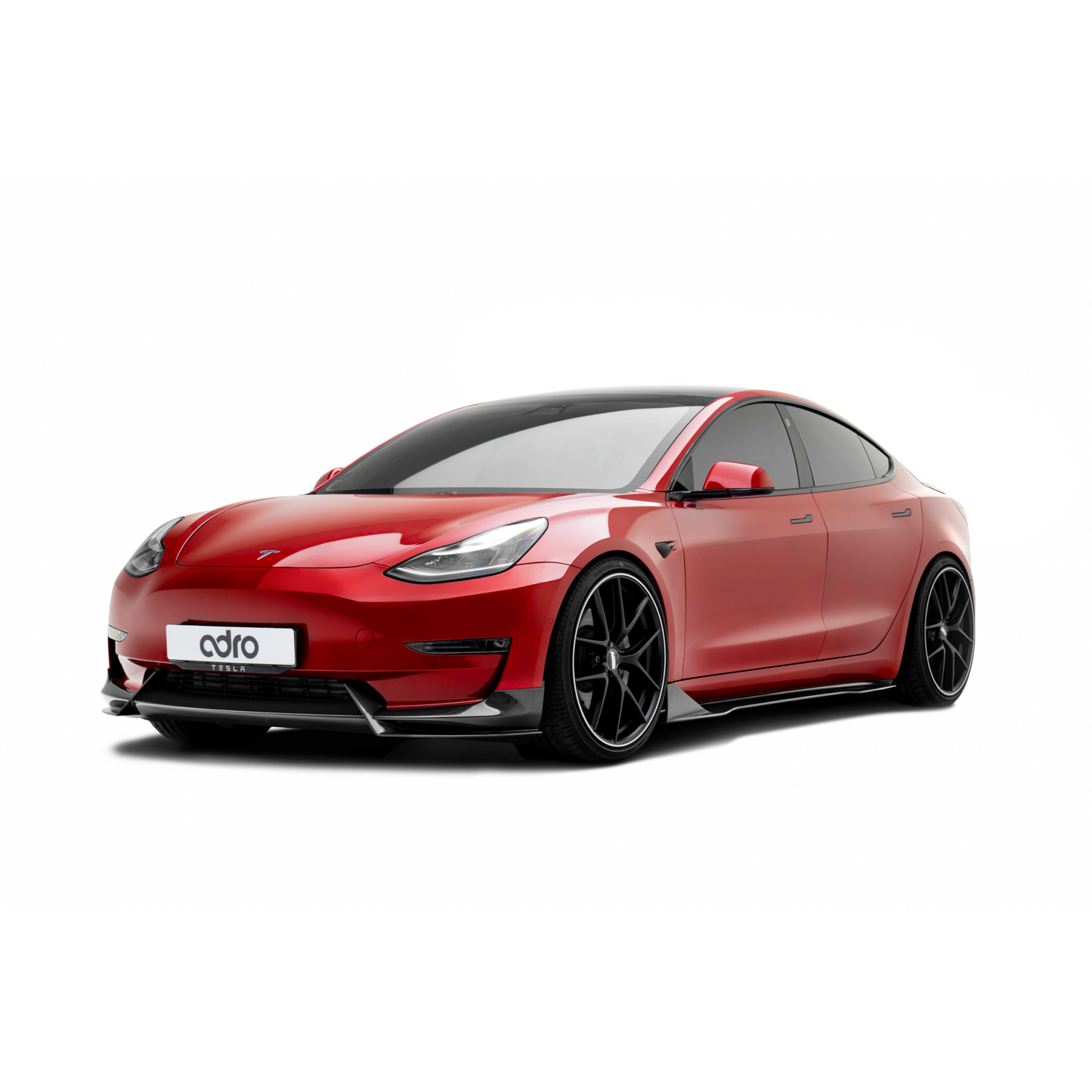 TESLA MODEL 3 プリプレグ サイドスカート V1