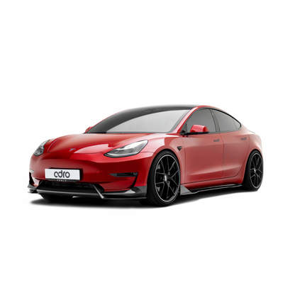 TESLA MODEL 3 プリプレグ サイドスカート V1