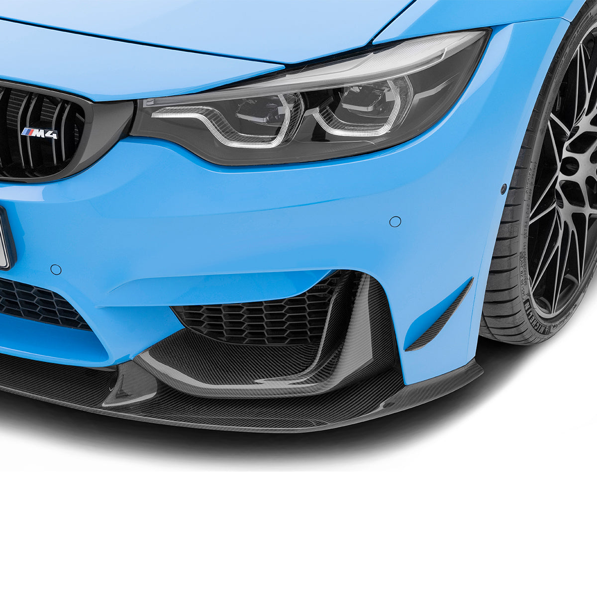 BMW F8X M3 / M4 カーボンファイバー フロントバンパー カナード