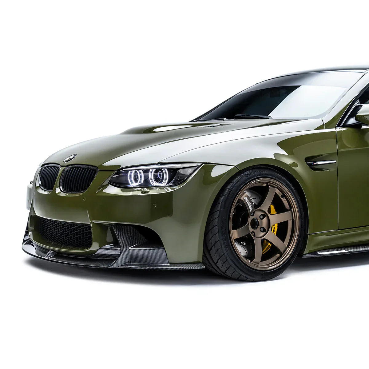 BMW E92 M3 カーボンファイバー フロントリップ