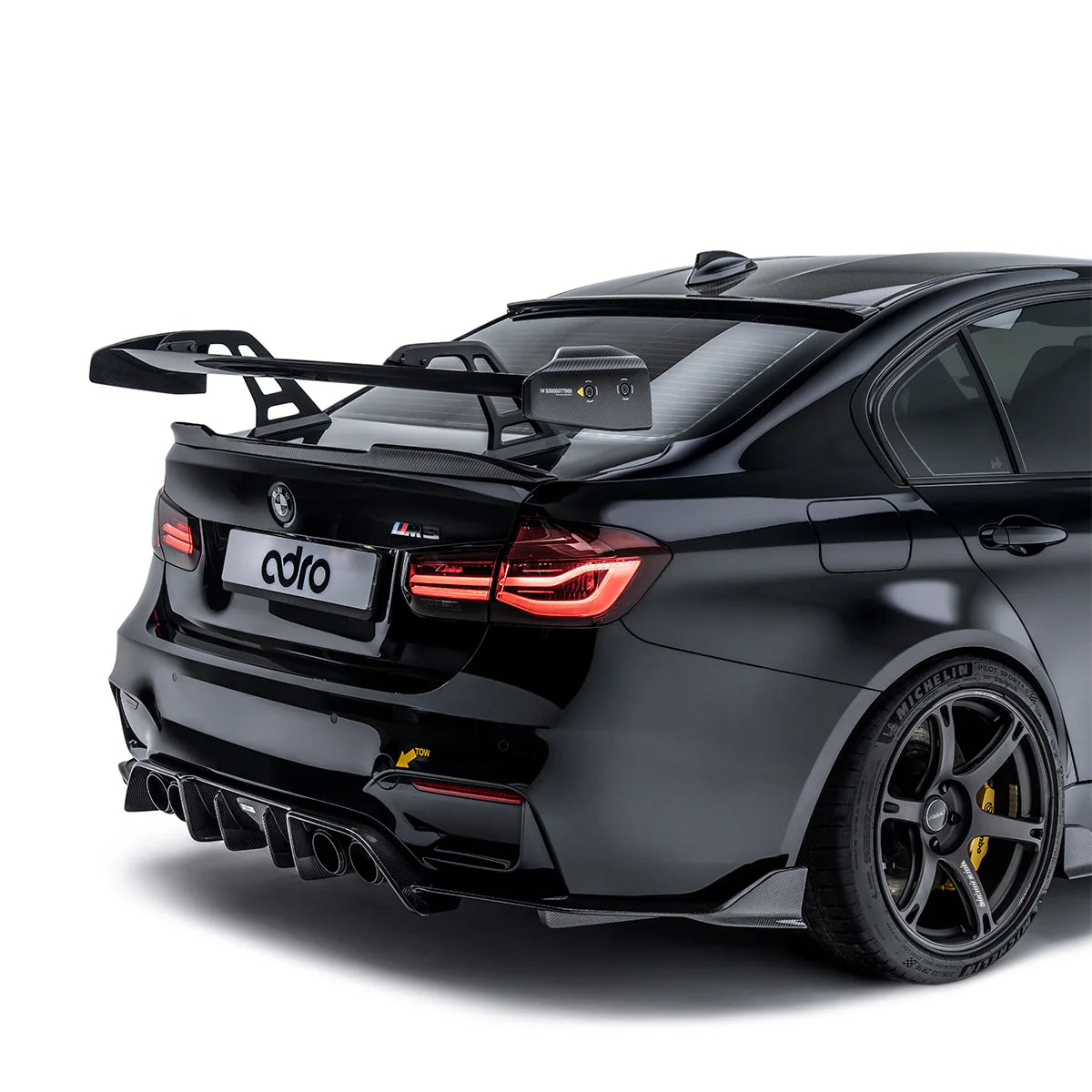 BMW F80 M3 AT-R1 Swan Neck GT Wing