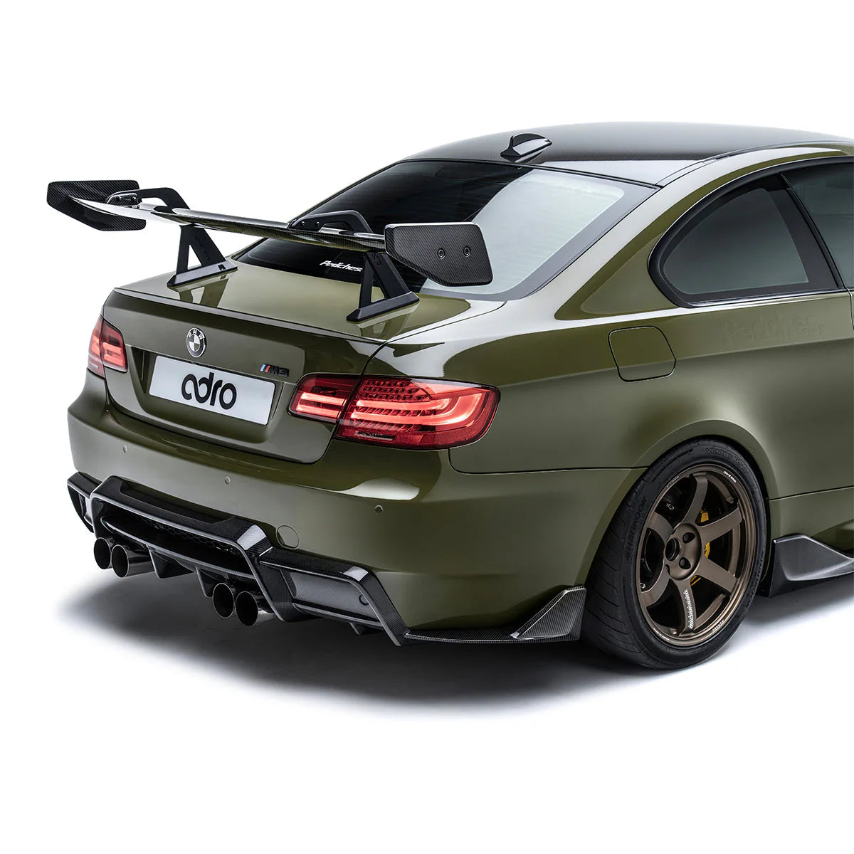 BMW E92 M3 AT-R1 Swan Neck GT Wing