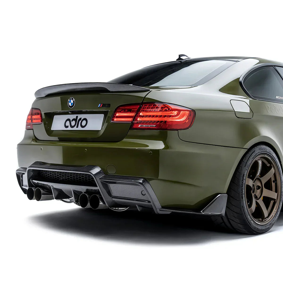 BMW E92 M3 カーボンファイバー リアディフューザー
