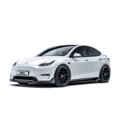 TESLA MODEL Y カーボンファイバー フロントリップ V2