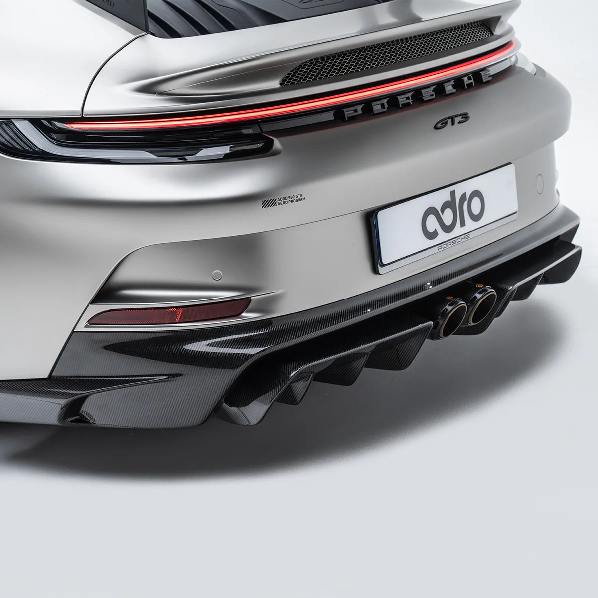 PORSCHE 992 GT3 Rear Diffuser