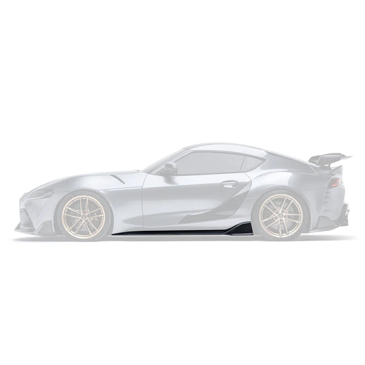 TOYOTA GR SUPRA カーボンファイバー サイドスカート V1