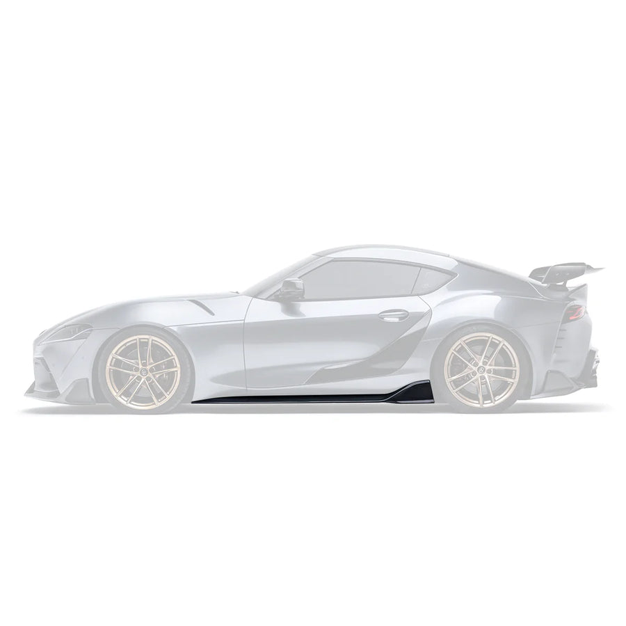 TOYOTA GR SUPRA カーボンファイバー サイドスカート V1