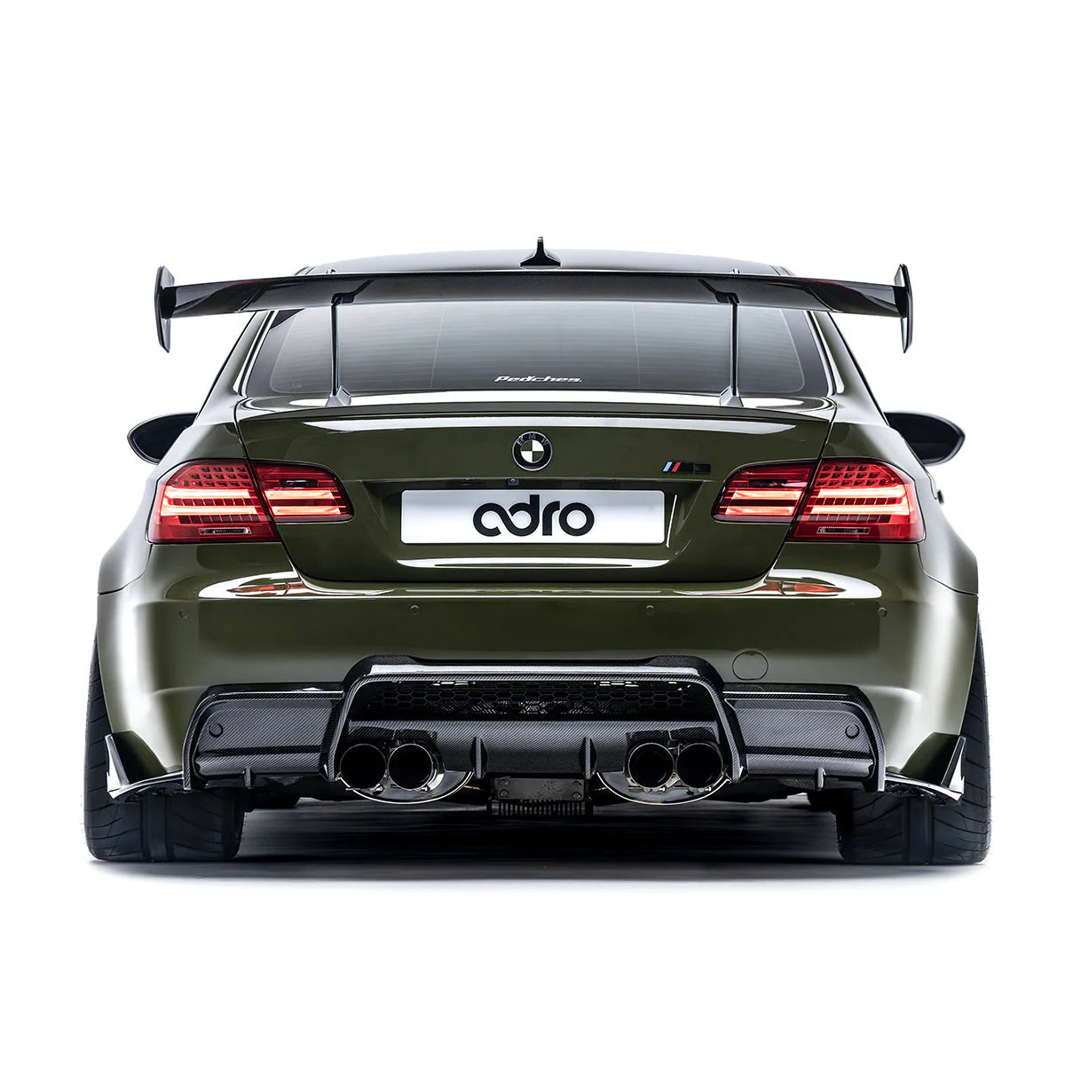 BMW E92 M3 AT-R1 Swan Neck GT Wing