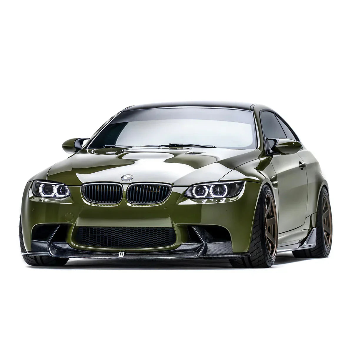 BMW E92 M3 カーボンファイバー フロントリップ