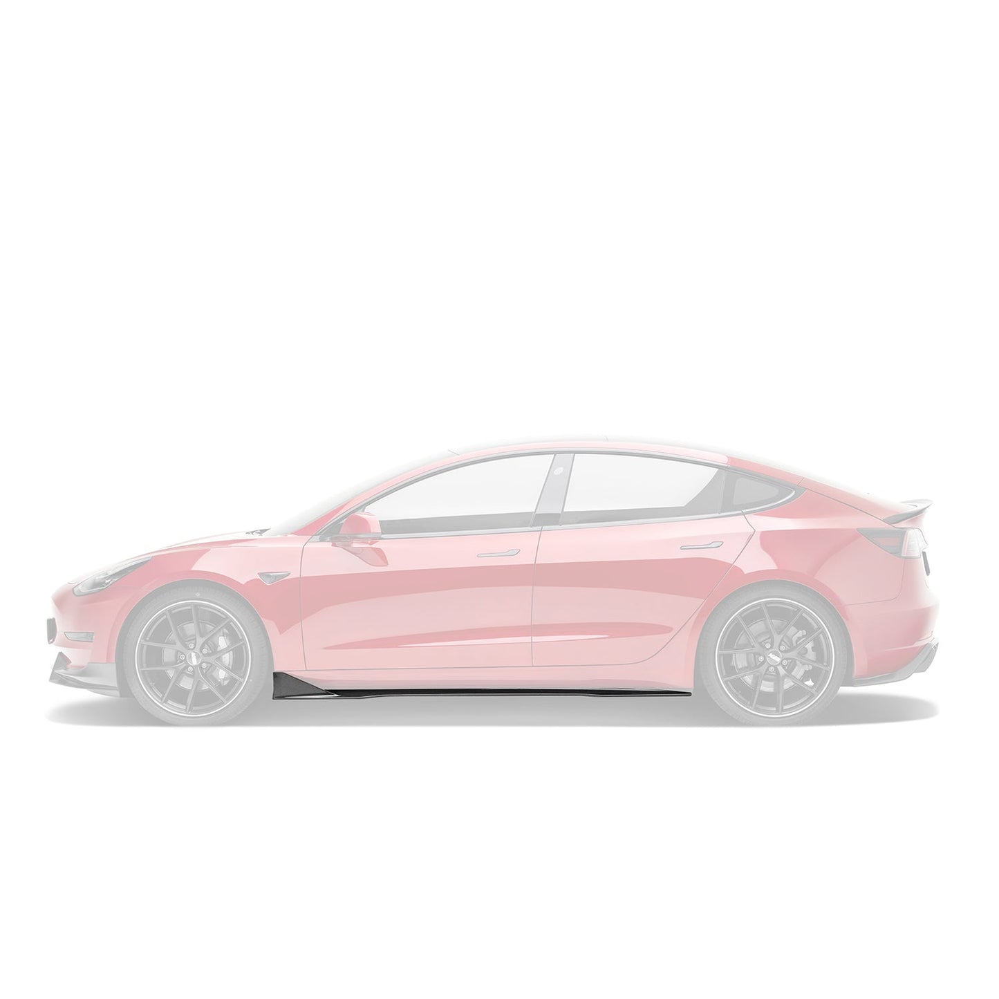 TESLA MODEL 3 プリプレグ サイドスカート V1