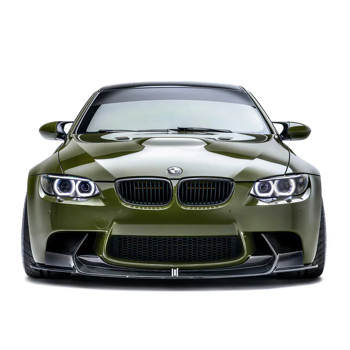 BMW E92 M3 カーボンファイバー フロントリップ