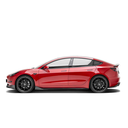 TESLA MODEL 3 プリプレグ サイドスカート V1