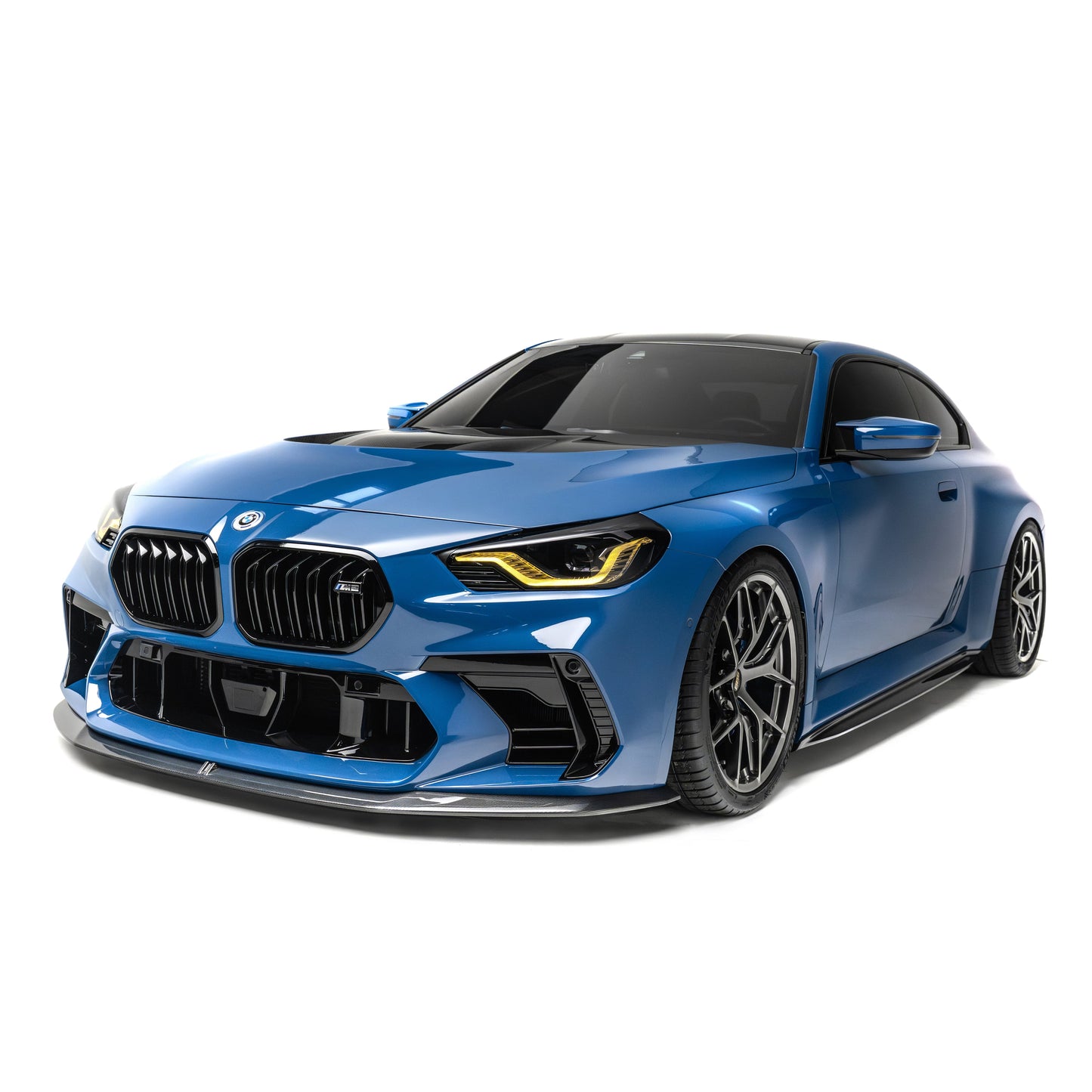 BMW G87 M2 カーボンファイバー フロントリップ（ADRO バンパー用）V1
