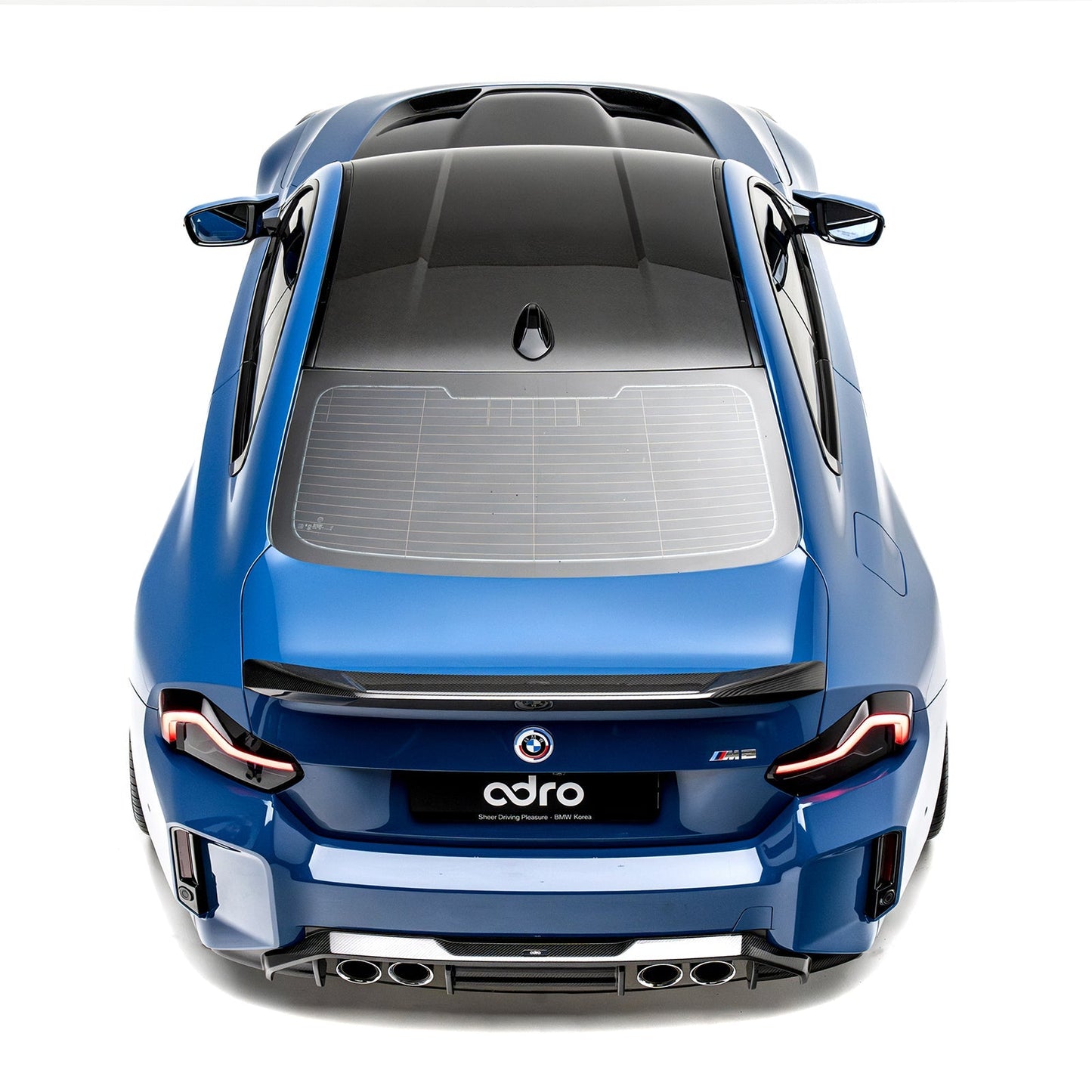 BMW G87 M2 プリプレグ リアディフューザー V2