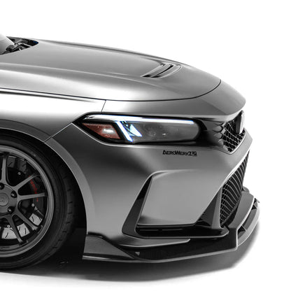 HONDA FL5 CIVIC TYPE R カーボンファイバー フロントリップ