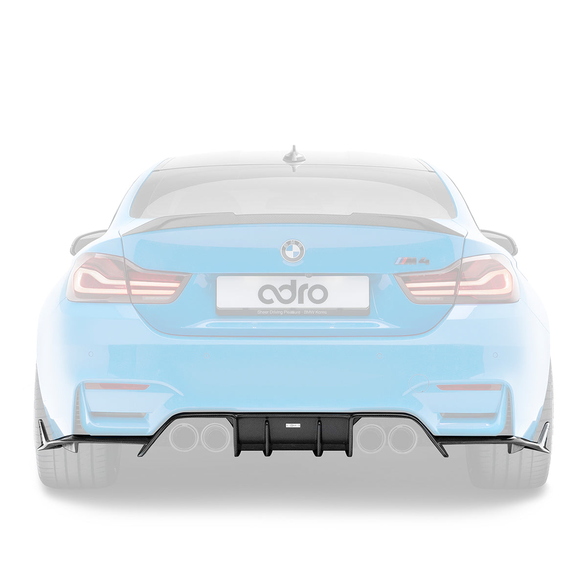 BMW F8X M3 / M4 カーボンファイバー リアディフューザー