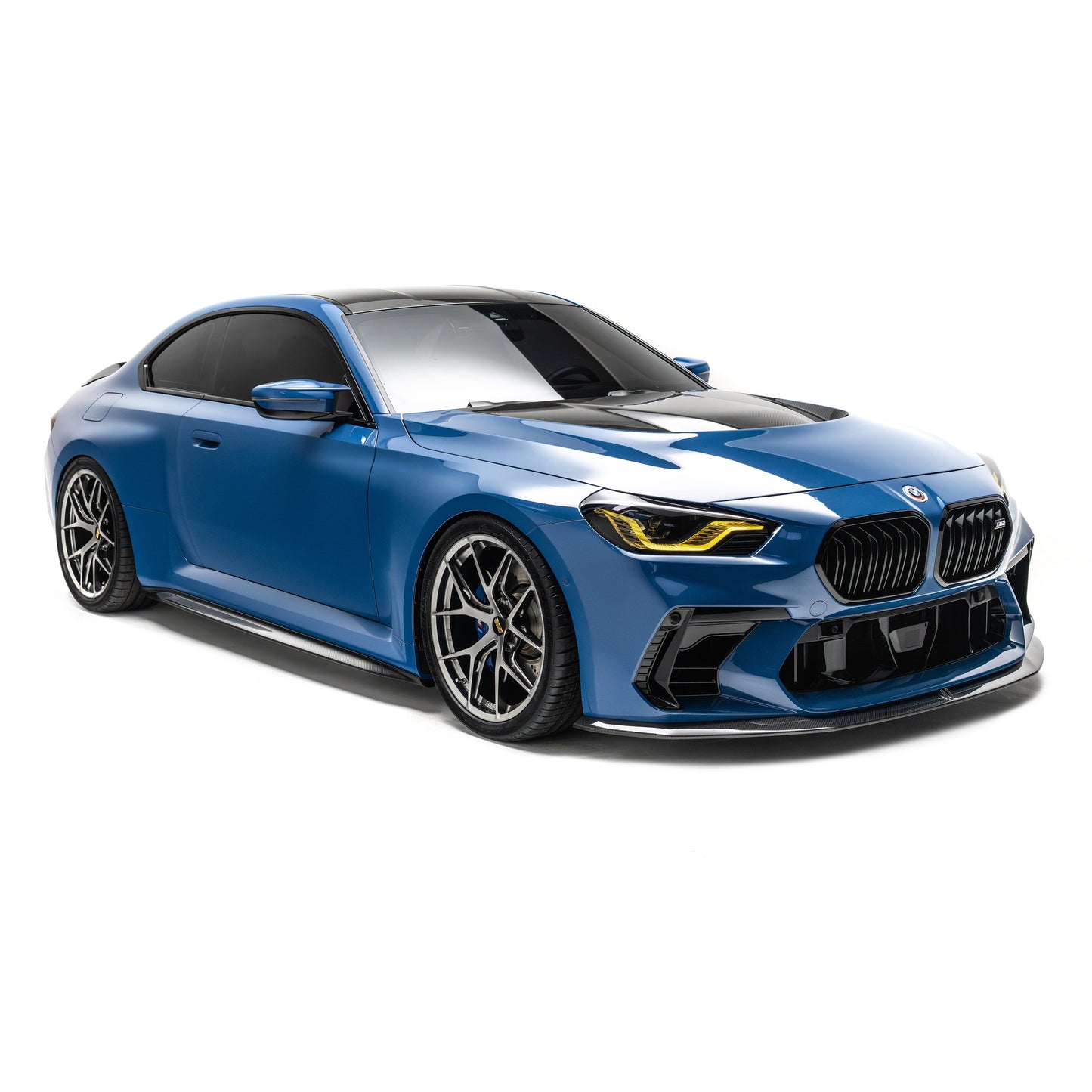 BMW G87 M2 カーボンファイバー フロントリップ（ADRO バンパー用）V1