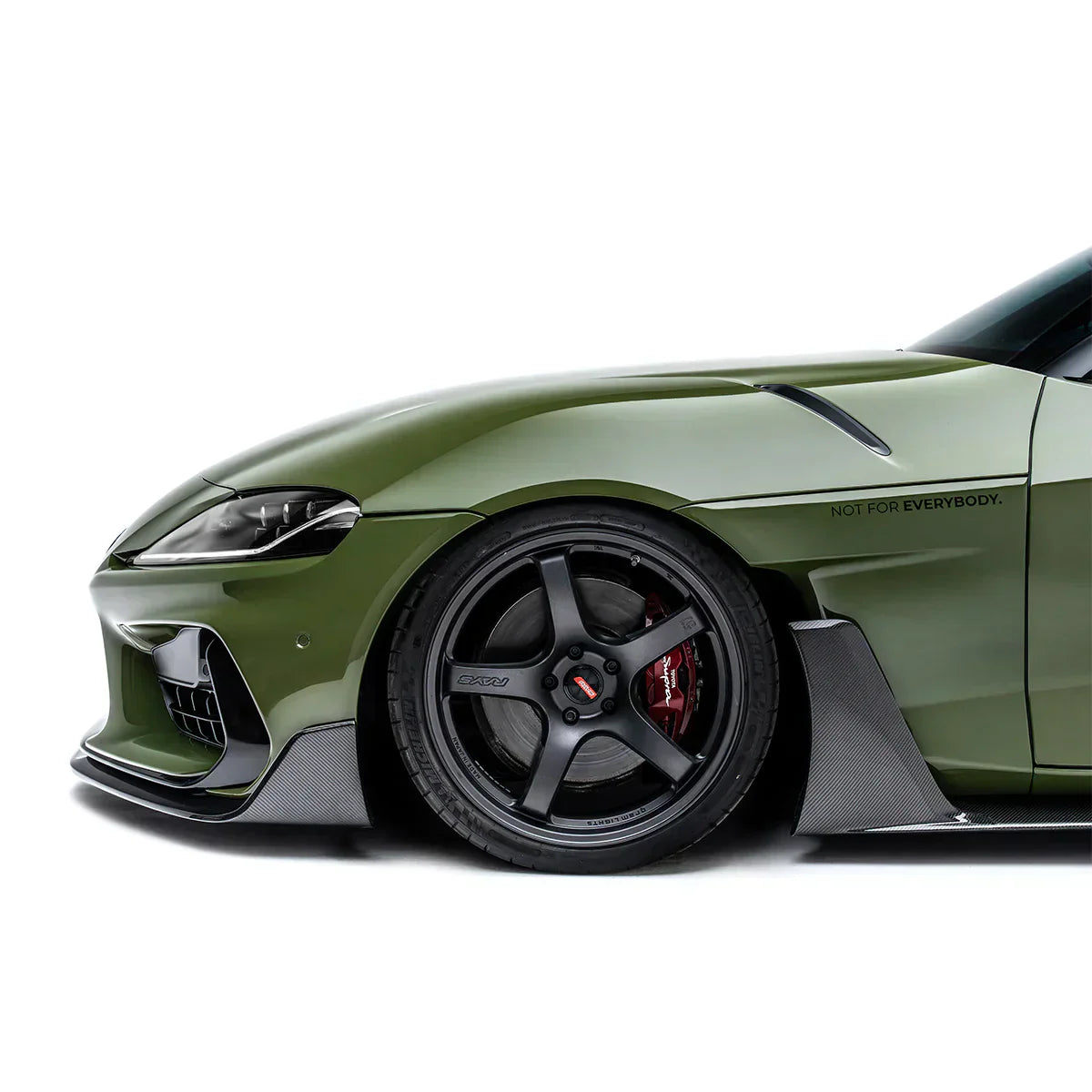 TOYOTA GR SUPRA カーボンファイバー フロントリップ（ADRO バンパー用）