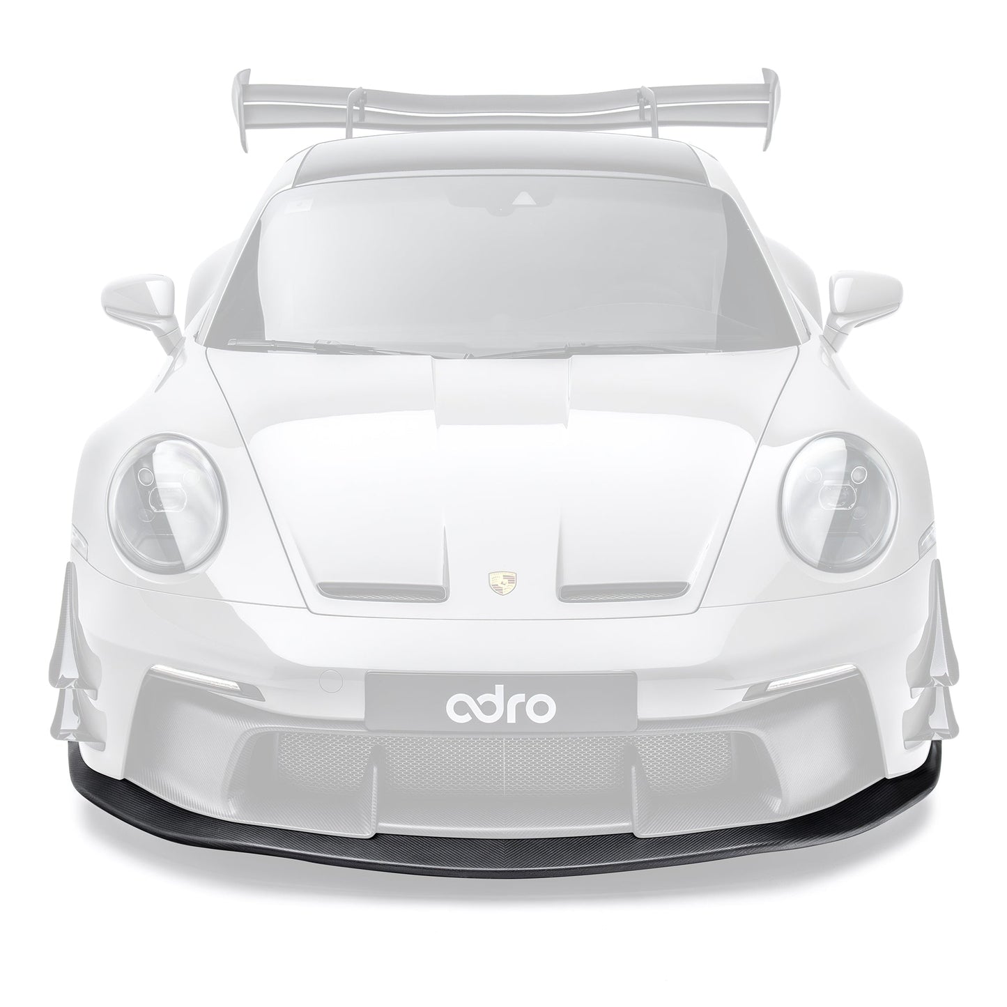 PORSCHE 992.1 GT3 ARD プリプレグ レースフロントスプリッター