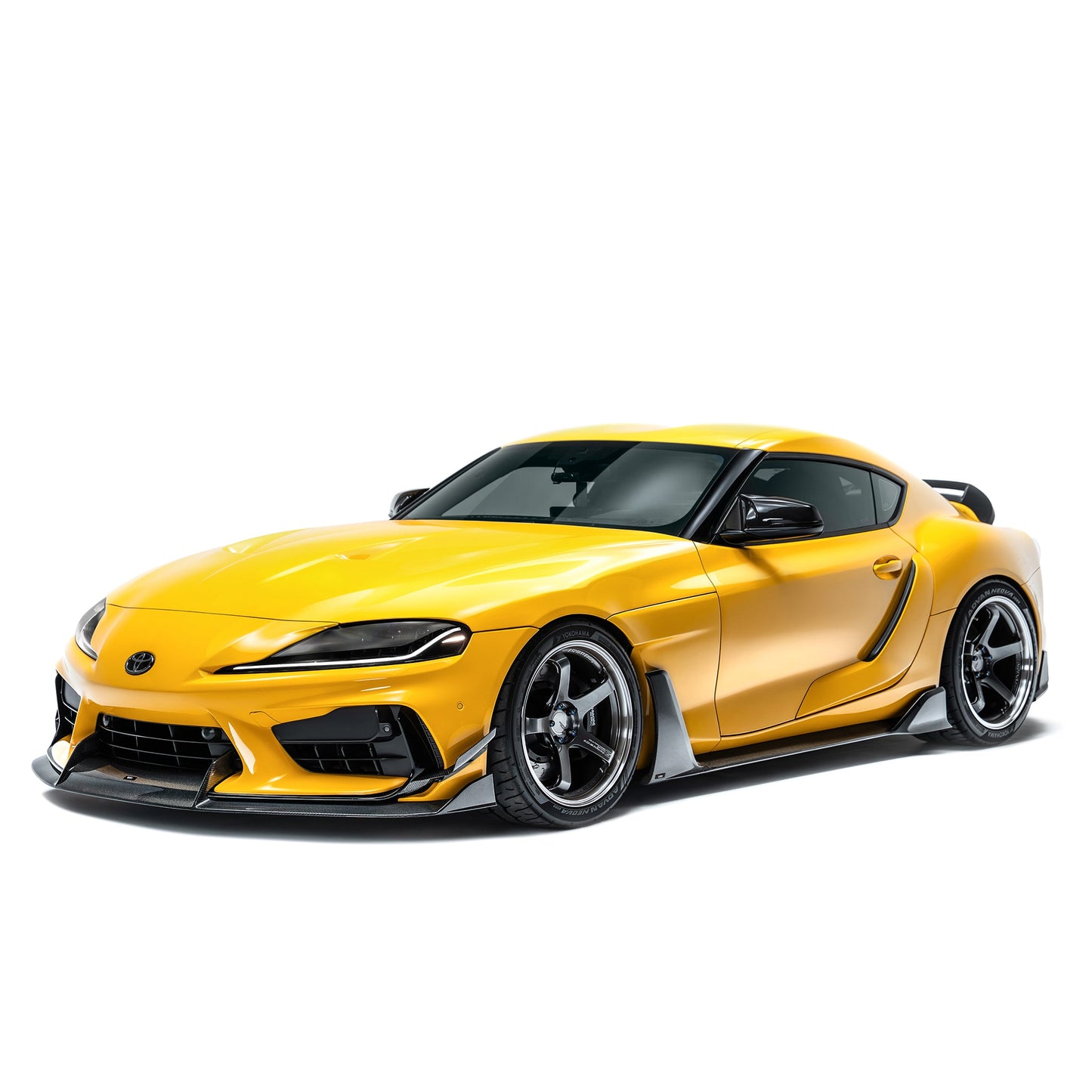 TOYOTA GR SUPRA カーボンファイバー フロントリップ V2（ADROバンパー）