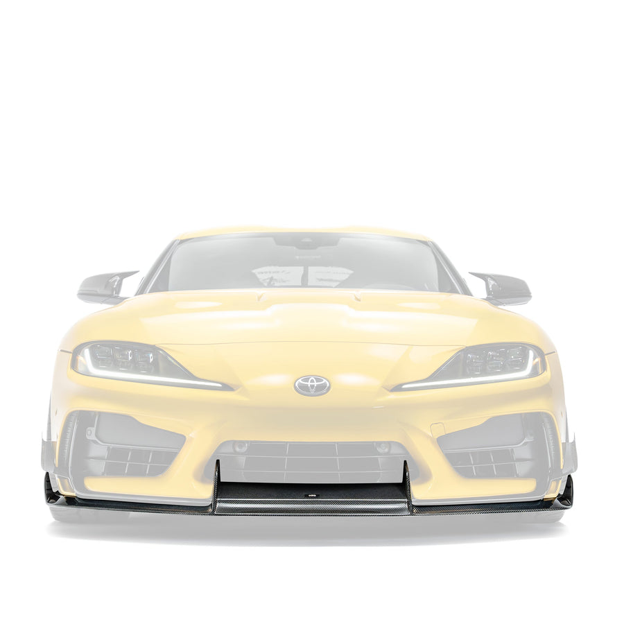 TOYOTA GR SUPRA カーボンファイバー フロントリップ V2（ADROバンパー）