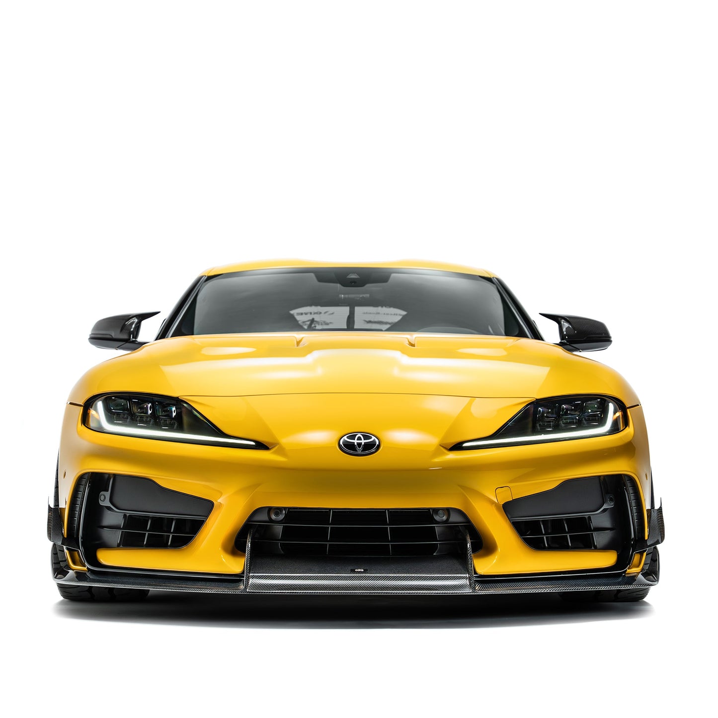 TOYOTA GR SUPRA カーボンファイバー フロントリップ V2（ADROバンパー）