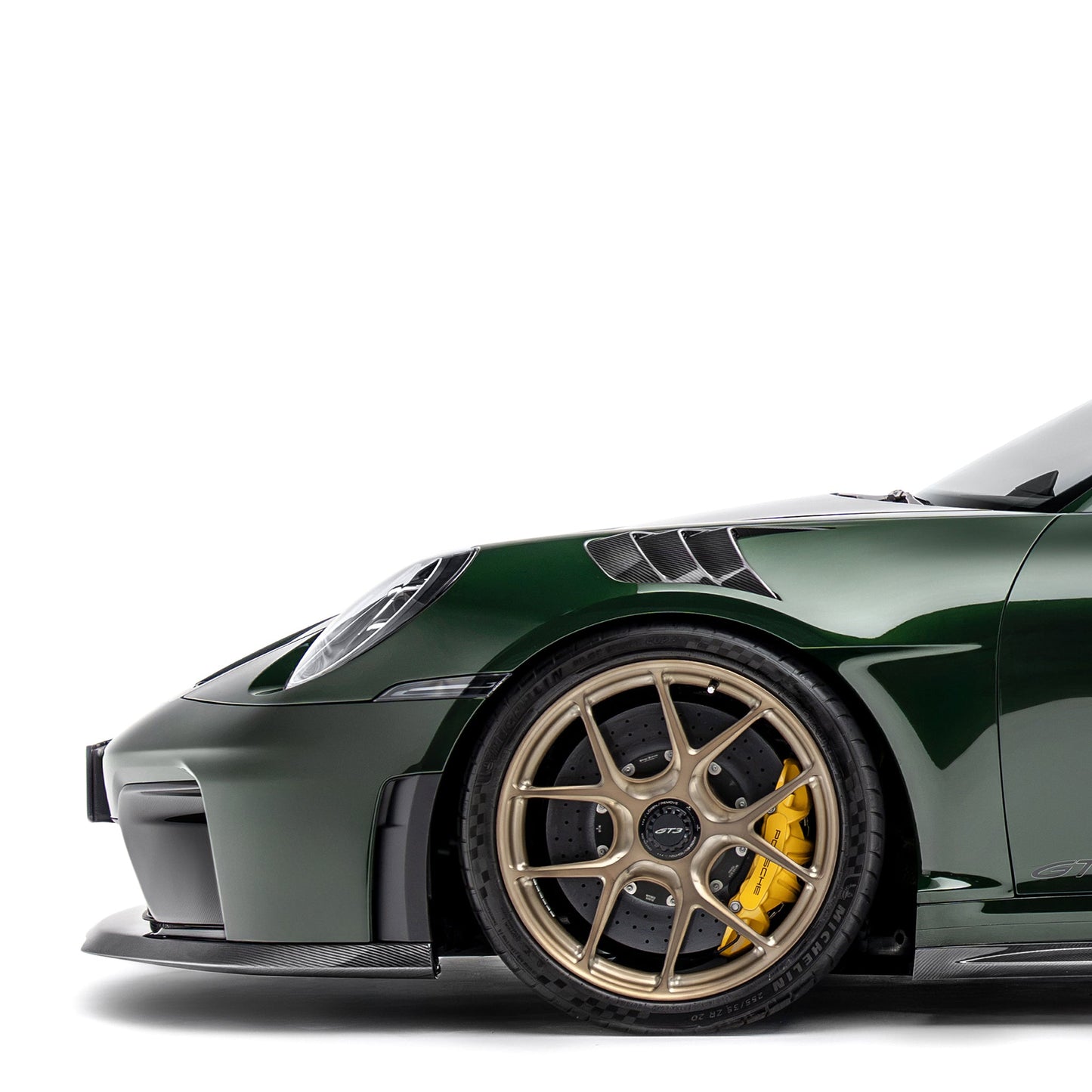 PORSCHE 992.2 / 992.1 GT3 プリプレグカーボンファイバー フロントフェンダー